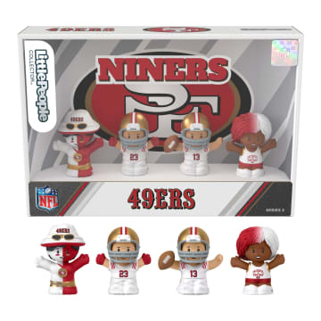 Little People Collector San Francisco 49Ers Officially Licensed NFL Special Edition Set, Series 2 - Imagen 1 de 6