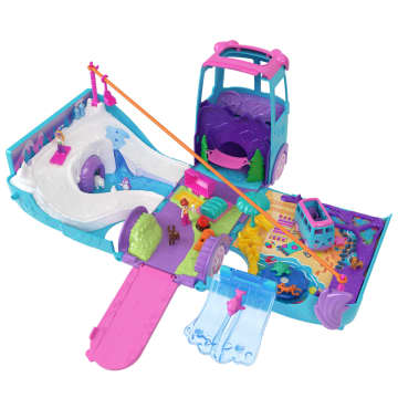 Polly Pocket  Coffret de Jeu  Aventure Animale Mobile, Camionnettes - Image 3 of 6