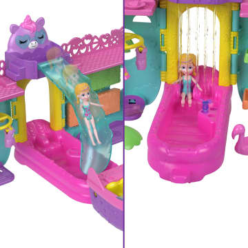 Polly Pocket Conjunto de Brinquedo Barco Unicórnio - Imagem 3 de 5