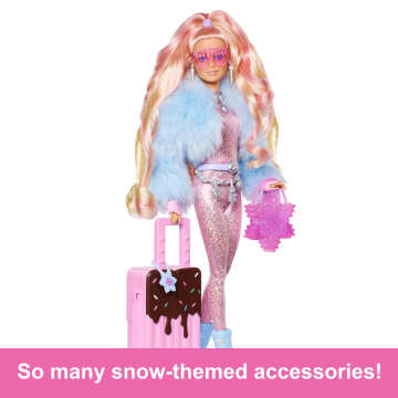 Travel Barbie Doll With Snow Fashion, Barbie Extra Fly - Image 5 of 6