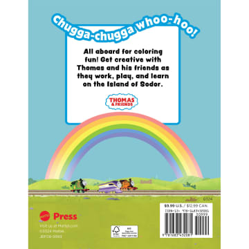 Thomas & Friends: Giant Coloring Book (Ages 3 - 6) - Imagem 2 de 6