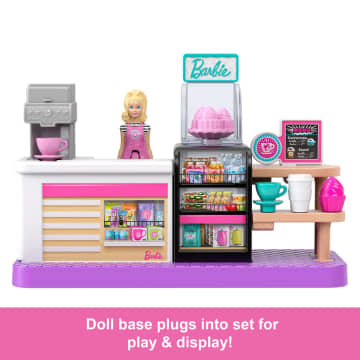 Barbie Mini Barbieland Collectible Bakery Playset With 1.5-Inch Barbie Doll, Interactive Play Areas For Storytelling Fun - Imagen 5 de 6