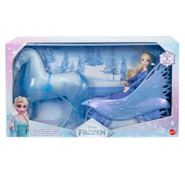 Disney Frozen Elsa Fashion Doll With Dress & Nokk With Adventure Carriage - Image 5 of 5