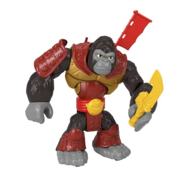 Imaginext Mundo Aventura Figura de Ação Gorila Samurai - Imagen 6 de 6