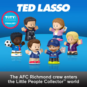 Little People Collector Ted Lasso Special Edition Set For Adults & Fans, 6 Figures - Image 2 of 6