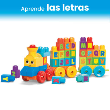 Mega Bloks Juguete de Construcción Abc Tren de Aprendizaje - Image 4 of 6