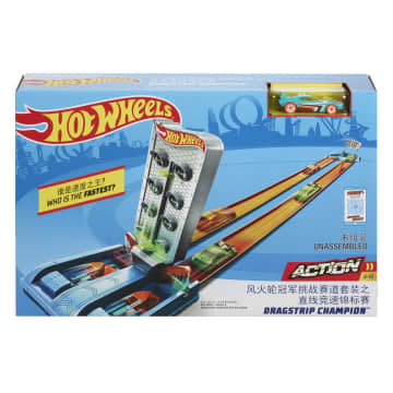 Hot Wheels Action Pista de Brinquedo Campeonato Reta de Aceleração - Image 6 of 6