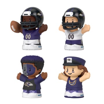 Little People Collector Baltimore Ravens Special Edition Set For Adults & NFL Fans, 4 Figures - Image 3 of 6