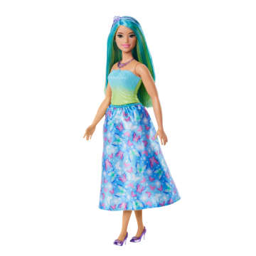 Barbie Fantasia Boneca Donzela Vestido de Sonho Verde - Image 1 of 6