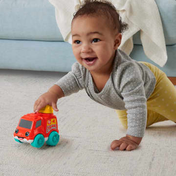 Fisher-Price  Camion de Pompiers Sonore, Jouet à Pousser Pour Bébés - Imagen 4 de 6