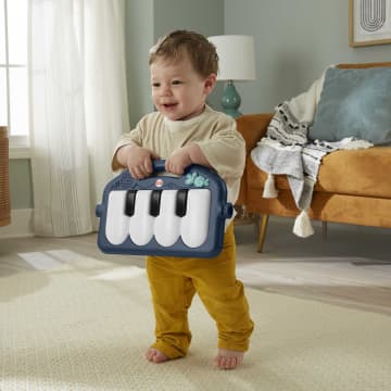 Fisher-Price Tapis D’Activités Pour Bébé, Piano, Jouets, Faon Marine - Imagen 5 de 6