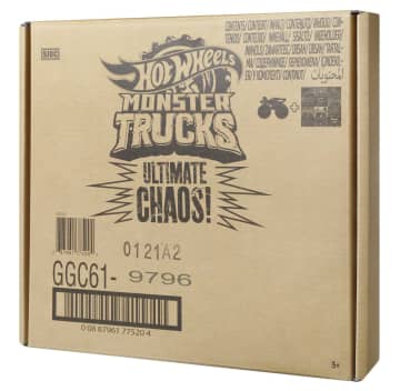 Hot Wheels Monster Trucks Assortiment 12 Véhicules Chaos Ultime - Image 6 of 6