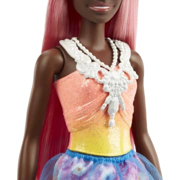 Barbie Fantasia Boneca Donzela de cabelo rosa pastel - Image 4 of 6