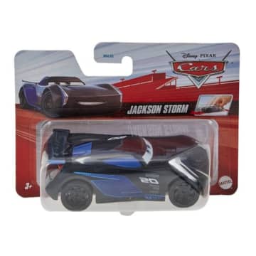 Cars de Disney y Pixar Pullback Vehículo de Juguete Jackson Storm - Image 6 of 6