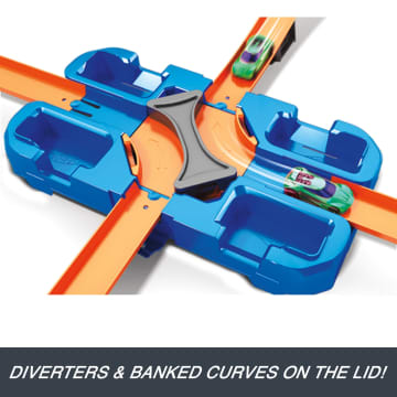 Hot wheels ultimate stunt box cheap