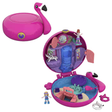 Polly Pocket La Piscine du Flamant Rose - Image 1 of 6