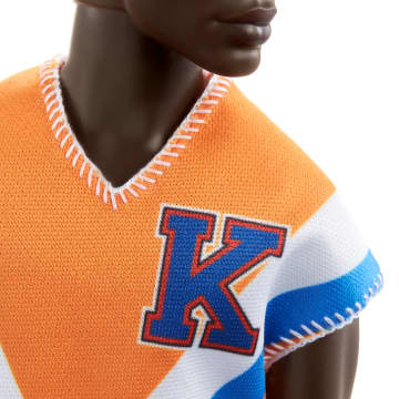 Barbie Fashionista Muñeco Ken Playera Naranja - Image 4 of 6
