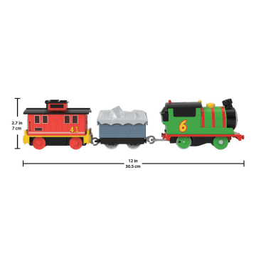 Thomas & Friends Percy & Brake Car Bruno Motorized Vehicle Set - Image 2 of 6