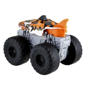 Hot Wheels Monster Trucks Véhicule Tiger Shark Sons et Lumières - Image 5 of 6