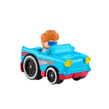 Little People Hot Wheels Juguete para Bebés Vehículo Wheelies Retro Convertible - Image 2 of 5