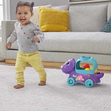 Fisher-Price Tricératops à Boules Rebondissantes - Version Anglaise et Française - Image 2 of 6