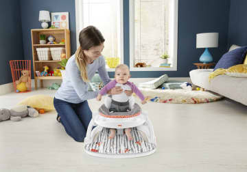 Premium Sit Me Up Floor Seat With Toy Tray Mattel