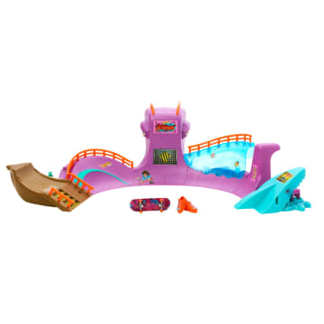 Hot Wheels Skate Pista de Brinquedo Skatepark de Polvo - Imagen 1 de 6