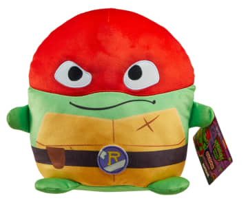 Teenage Mutant Ninja Turtles: Mutant Mayhem Plush Toys Cuutopia, 10 Inch TMNT Rounded Pillows, Key Movie Characters - Image 5 of 5