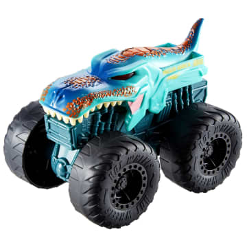 Hot Wheels Monster Trucks Roarin' Wreckers MEGA Wrex - Image 3 of 5