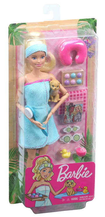 Barbie Fashion & Beauty Boneca Conjunto Bem Estar Dia de Spa - Image 6 of 6