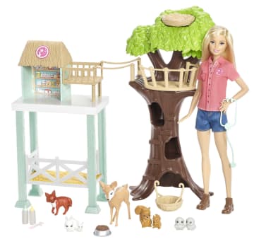 Barbie Animal Rescuer Doll & Playset - Imagen 1 de 6