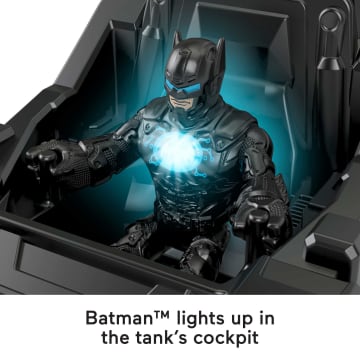 Imaginext DC Super Friends Batman Toy Bat-Tech Tank With Lights And Poseable Figure, Preschool Toys - Image 3 of 6