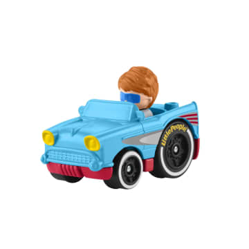 Little People Hot Wheels Juguete para Bebés Vehículo Wheelies Retro Convertible - Image 1 of 5