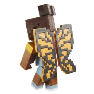 Minecraft Creator Series Figura de Acción Skin con Alas Mariposa Amarilla 3.25