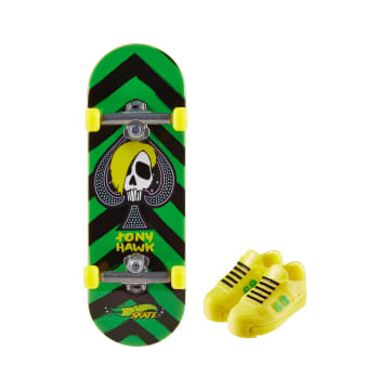 Hot Wheels Skate Veículo de Brinquedo Skateboard SOLDIER GRIND™ com Tênis - Image 1 of 3
