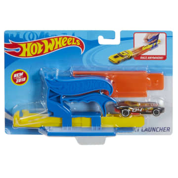 Hot Wheels Action Pista de Juguete Lanzador de Bolsillo Azul - Image 4 of 4