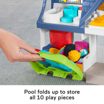 Little People Toddler Learning Toy, Playset With Figures And Music, Friends Together Play House - Image 6 of 6