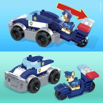 Mega Bloks Paw Patrol Jogo de Construção Carro de polícia de Chase - Image 5 of 7