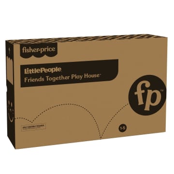 Little People Toddler Learning Toy, Playset With Figures And Music, Friends Together Play House - Image 2 of 6