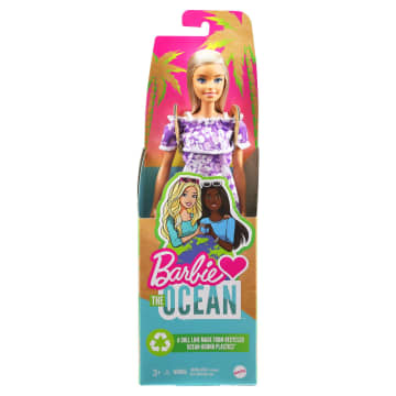 Barbie Fashion & Beauty Boneca Malibu Aniversário 50 Anos Vestido Flores - Image 6 of 6