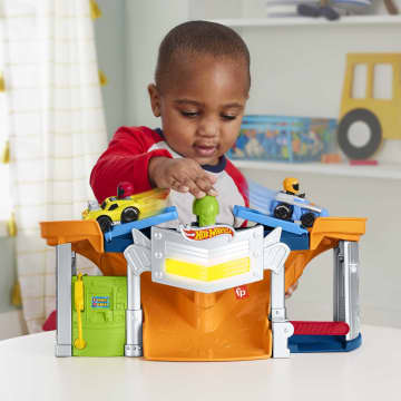 Fisher-Price HW Little People Coffret Piste Course à Emporter - Imagem 3 de 6