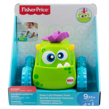 Fisher-Price Juguete para Bebés Monstruo Presiona Y Persigue Verde - Image 3 of 3