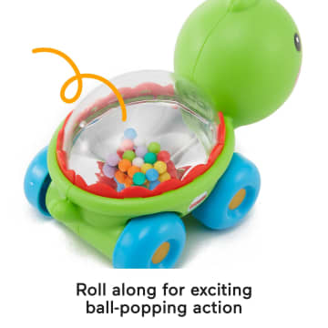 Fisher-Price Poppity Pop Turtle Push-Along Vehicle - Image 3 of 6