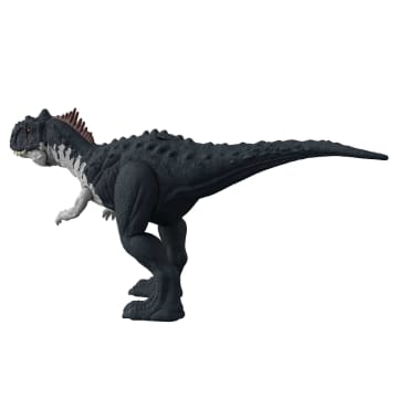 Jurassic World Dinosaurio de Juguete Rajasaurus Gris Ruge y Ataca - Imagen 5 de 6