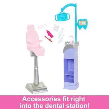 Barbie Careers Dentist Doll And Playset With Accessories, Barbie Toys - Image 3 of 6
