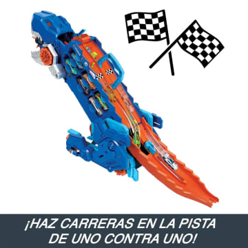 Hot Wheels City Pista de Juguete Súper Remolque de T-Rex - Image 6 of 7