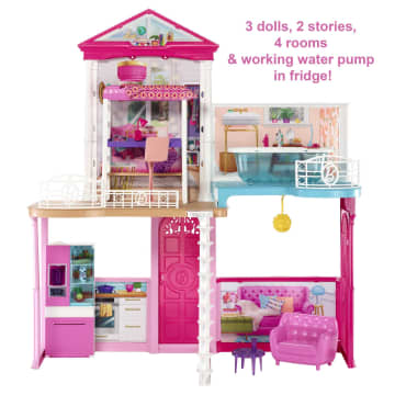 Barbie House Dolls And Accessories Mattel