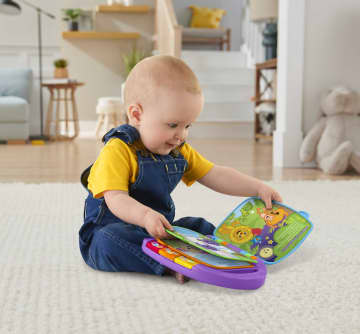 Fisher-Price Aprender e Brincar Brinquedo para Bebês Livro de Rimas - Imagen 4 de 7