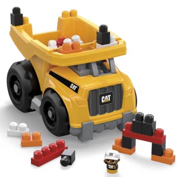 Mega bloks dump truck with scoop 2025