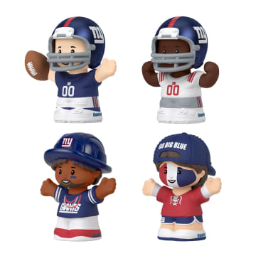 Little People Collector New York Giants Special Edition Set For Adults & NFL Fans, 4 Figures - Image 3 of 6